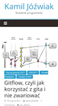 Mobile Screenshot of kamiljozwiak.net
